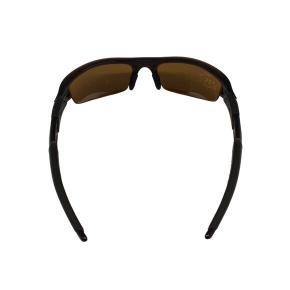 Oakley Flak 12-901 Rootbeer Polarized 63-20 Sunglasses - LENSES FAIR/FRAMES GOOD - Picture 15 of 16